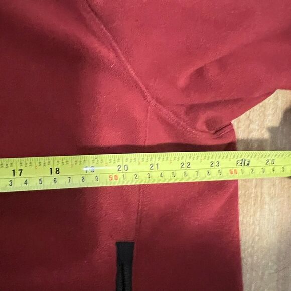 Eddie Bauer Performance Systems Fleece Jacket Size XL Red Full Zip Outdoor Hike - Picture 4 of 7